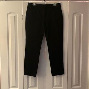 Banana Republic black Sloan curvy fit ankle pant
